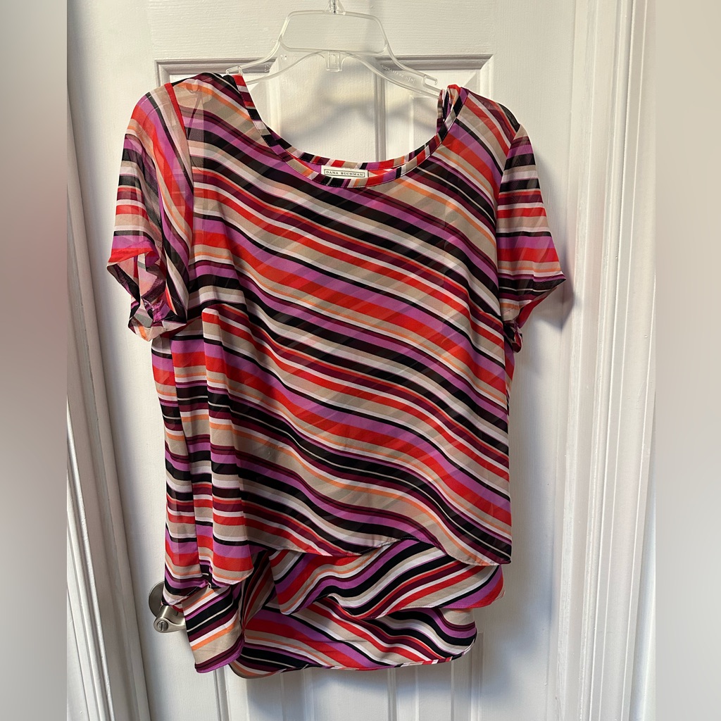 Tiered Multicolor Blouse